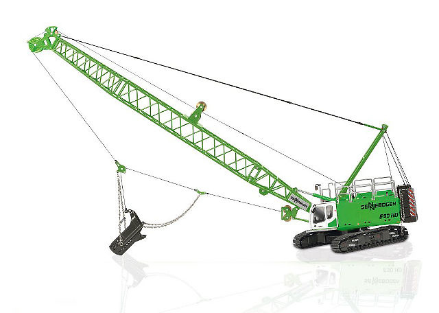 Sennebogen 690 HD dragline, Ros Agritec 1/50 