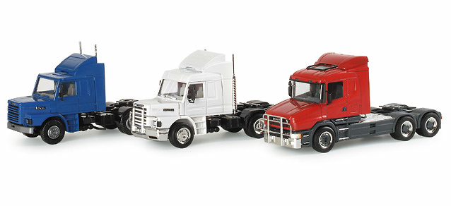 Set de 3 Tractoras SCANIA (142-143-144) Herpa1/87 