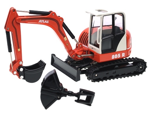 TEREX-ATLAS 805R Mini Excavadora Brami 1/50 