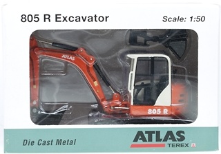 TEREX-ATLAS 805R Mini Excavadora Brami 1/50 