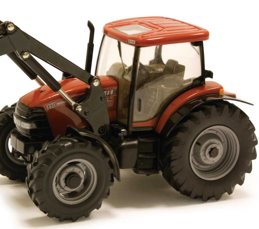 Tractor Case Maxxum 110 con pala frontal Britains 42688 escala 1/32 