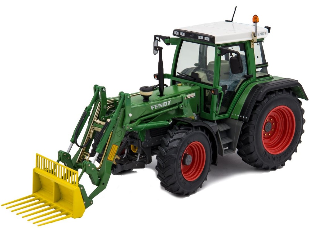 Tractor Fendt Favorit 510 c con cargador Weise Toys 1064 escala 1/32 