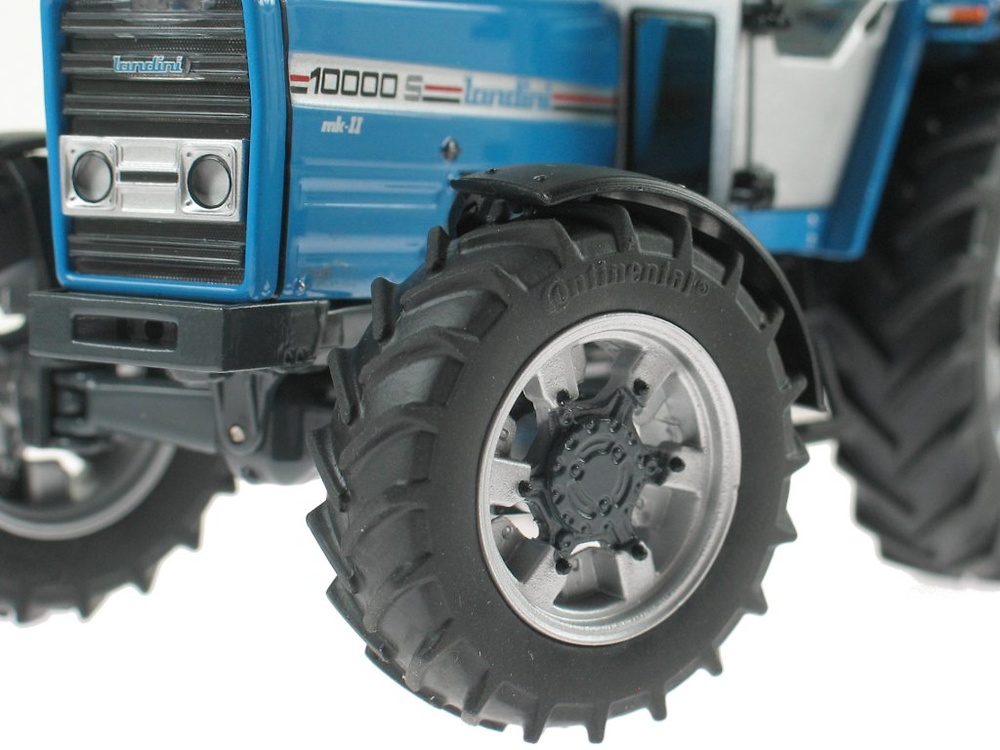 Tractor Landini 10000 S (1986 - 1990) azul, Weise Toys 1015 