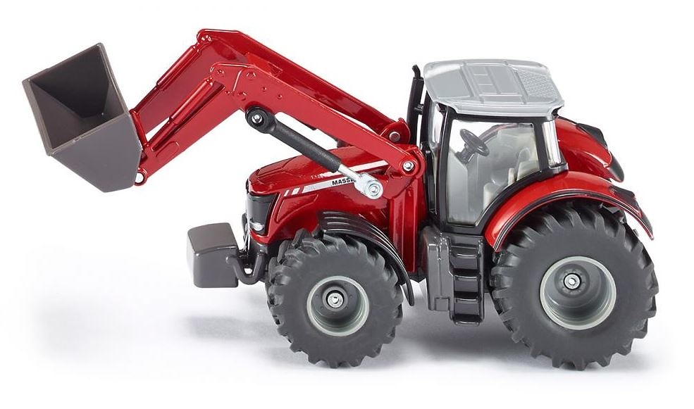 Tractor Massey Ferguson con pala Siku 1985 escala 1/50 