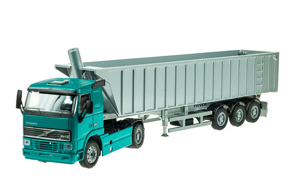 Volvo FH12-420 Remolque Volquete Bascul. Joal 351 escala 1/50 