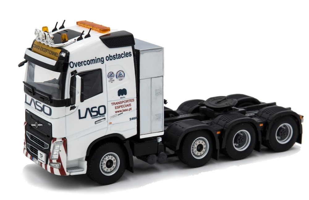 Volvo FH4 + Nooteboom Euro Px 2+4 Laso Transportes Wsi Models 