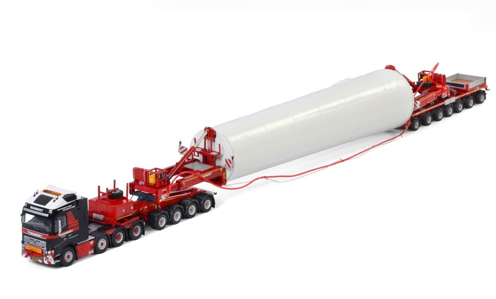 Volvo FH4 + transporte molino de viento nooteboom Mammoet Wsi Models 