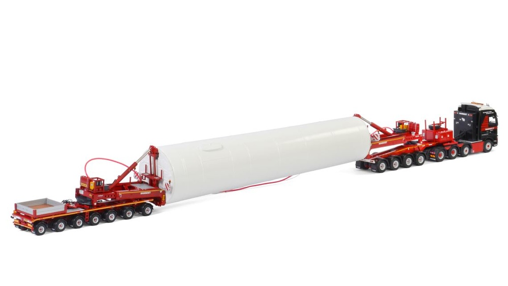 Volvo FH4 + transporte molino de viento nooteboom Mammoet Wsi Models 