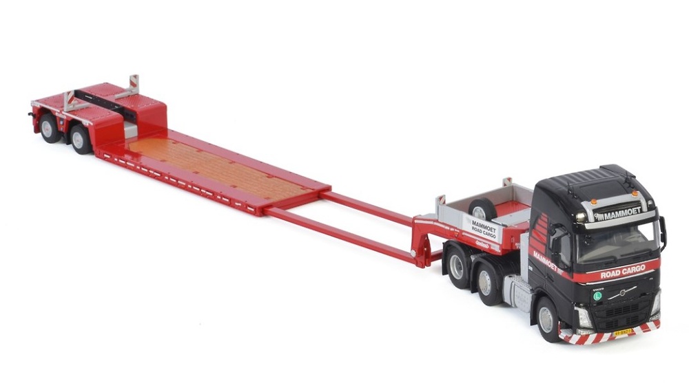 Volvo FH4 Globetrotter + Nooteboom Euro Lowloader Mammoet Wsi Models 410267 escala 1:50 