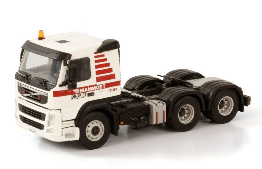 Miniatura camion Volvo FM3 sleeper cab 6x4 Mammoet Wsi Models 410297 