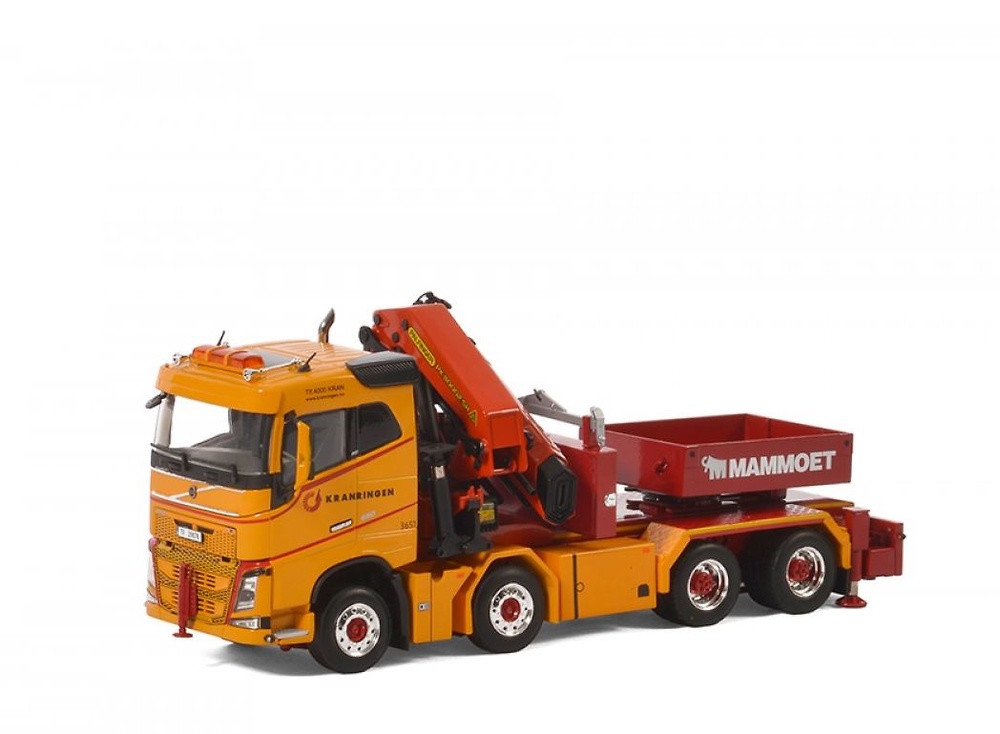 Volvo Fh4 + Palfinger Pk 110002 SH - Kranringen - Wsi Models 