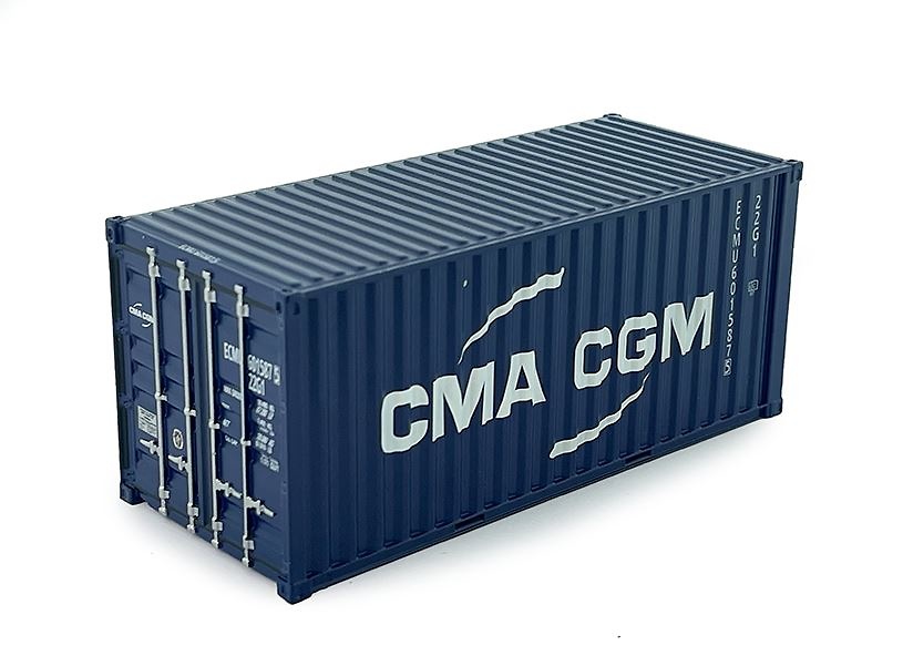 Miniatura contenedor 20 pies CMA CGM Tekno 81623 escala 1/50 