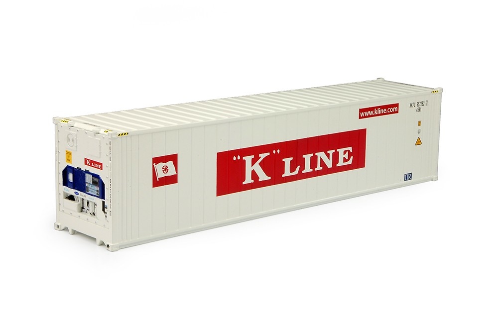 contenedor frigo 40 pies K-Line Tekno 70484 escala 1/50 