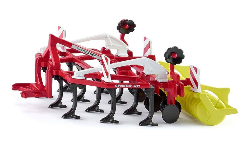 cultivador Pöttinger Grubber Synkro siku 2067 escala 1/32 