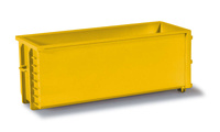 2 Contenedores - amarillo Herpa 053082 escala 1/87