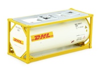 20 pie ISO contenedor cisterna DHL Tekno 86280 escala 1/50