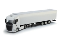 Camion Scania S + caja cerrada 3 ejes Holland Oto 041201 escala 1/87