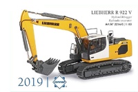 Excavadora Liebherr  R 922 V Conrad Modelle 2214 escala 1/50