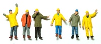 Figuras trabajadores industria, Preiser 68214 escala 1/50 