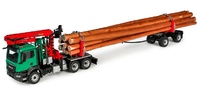 MAN TGS TN 3 + remolque para transporte troncos con grua Palfinger Conrad Modelle 81179 escala 1/50 