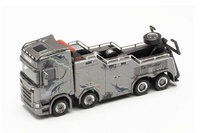 Miniatura grua asistencia en carretera Scania CR 20 HD Empl Bison - De Martin Herpa 316583 escala 1/87