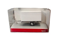 Remolque para automoviles Blanco Herpa 47-052221 escala 1/87 