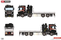 Scania R Normal cr20n + grua carga Palfinger PK 78002 SH + Jib Wsi Models 01-4669 escala 1/50