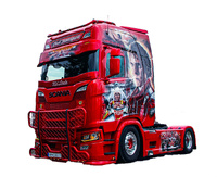 Scania S Serie High roof 4x2 Nikki Lauda / Rush movie tribute Imc Models 32-0260 escala 1/50