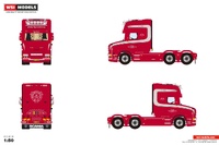 Scania T6 Torpedo Topline 6x2 3 ejes Herfolge Vogmandsforretning Wsi Models 01-4685 escala 1/50