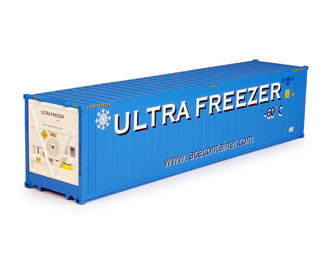 Ace Engineering Ultra Freezer Container 40 ft Tekno 67103 Masstab 1/50 
