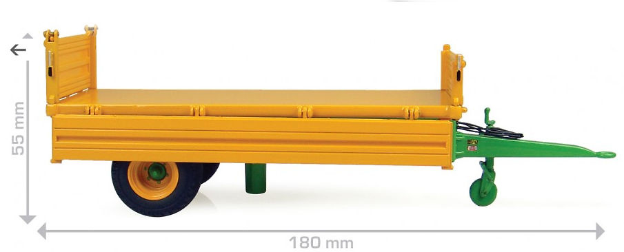 Universal Hobbies Anhänger Joskin 1 Achs Ballenanhänger EX 5T 