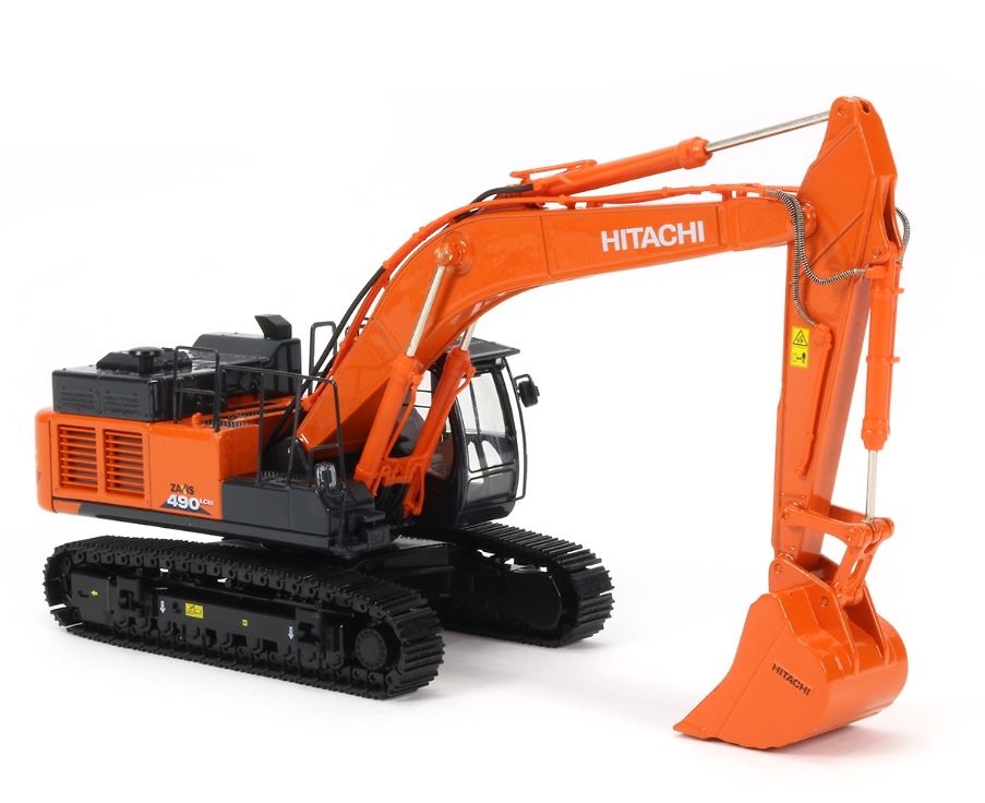 Bagger Hitachi zaxis ZX490 LCH-6 Tmcscalemodels 1/50 