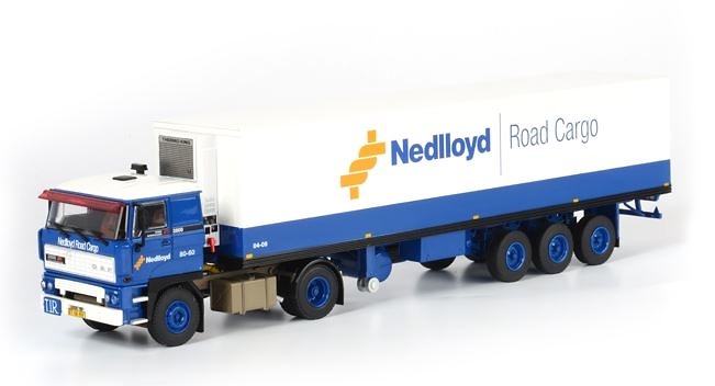 Camion Daf 2800 + frigo Nedlloyd Wsi Models escala 1/50 