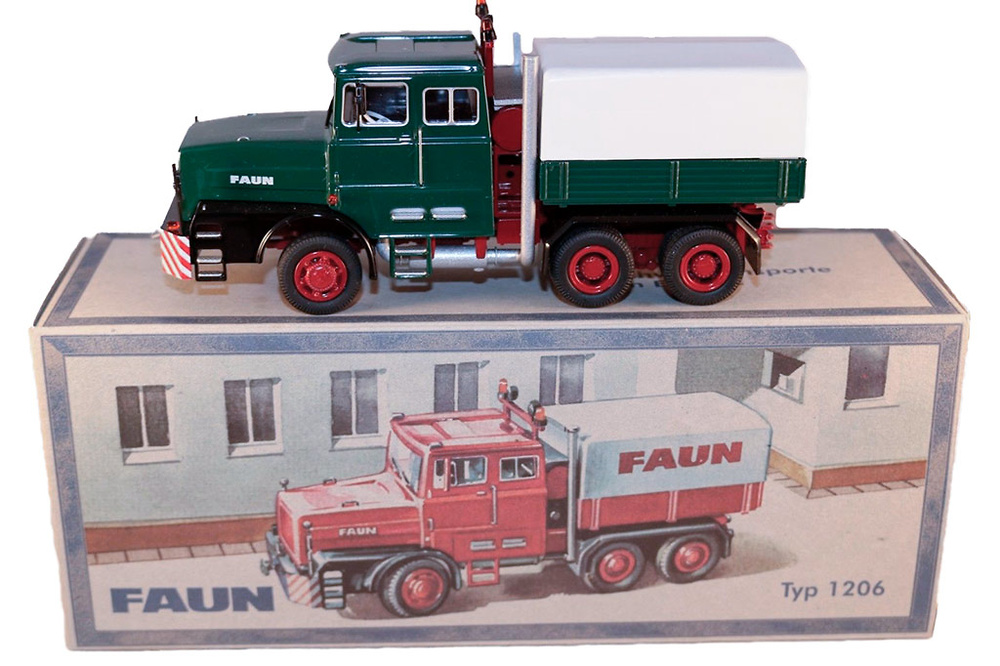 Camion Faun 1206 Nzg Modelle 504/30 escala 1/50 