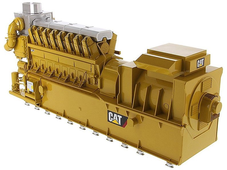 Caterpillar CG260-16 Gas Engine Generador Diecast Masters escala 1/25 