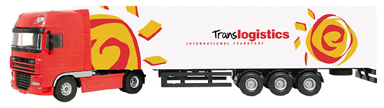 Daf XF 105 + trailer Joal 390 Masstab 1/50 