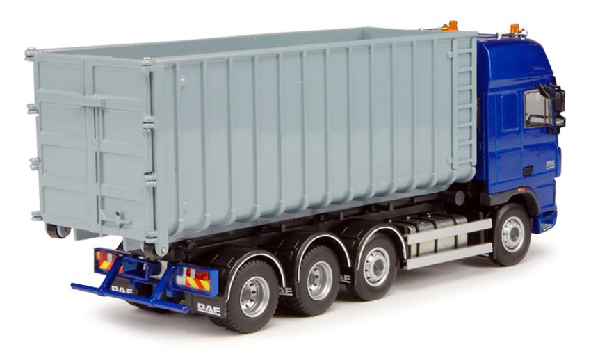 DAF XF105 mit Container Tekno 63116 Masstab 1/50 