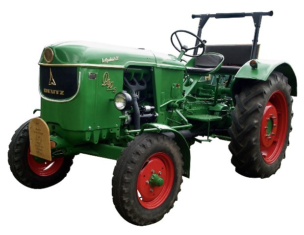 Deutz emblema de latón d40 d40s tractor d 40 remolcador
