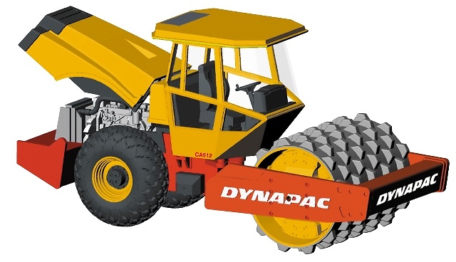 Compactadora Dynapac Joal 207 
