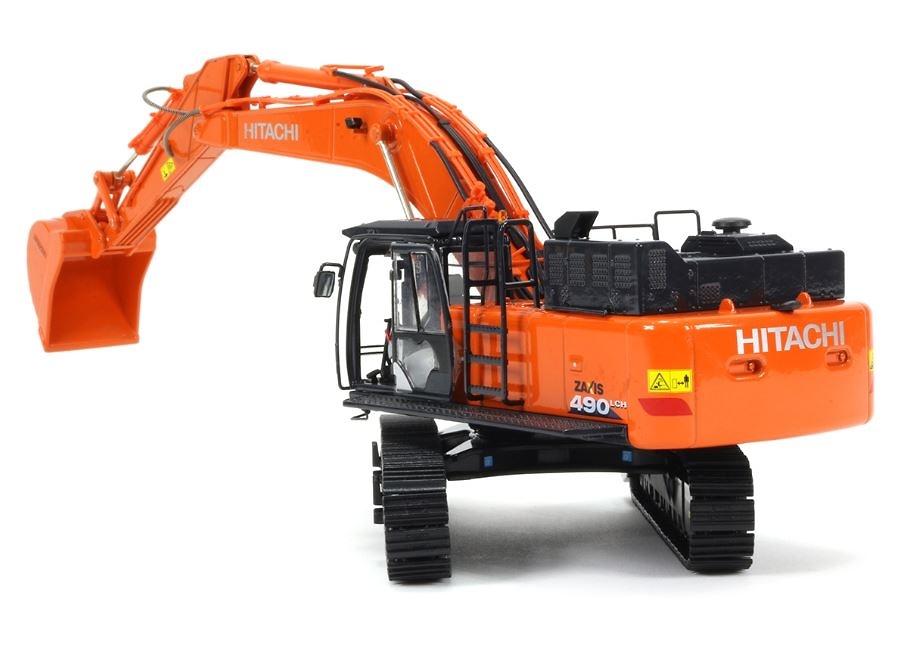 Excavadora Hitachi zaxis ZX490 LCH-6 Tmcscalemodels 1/50 