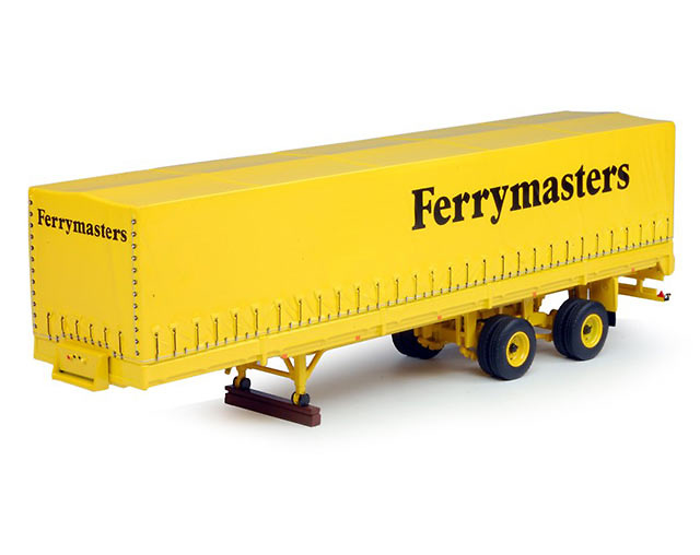 Ferrymasters - Klassische Plane Auflieger Tekno 64605 Masstab 1/50 