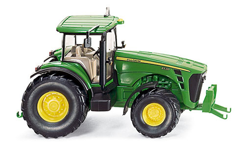 John Deere 8530 tractor agrícola verde remolcador tractor Wiking h0 1:87 OVP 
