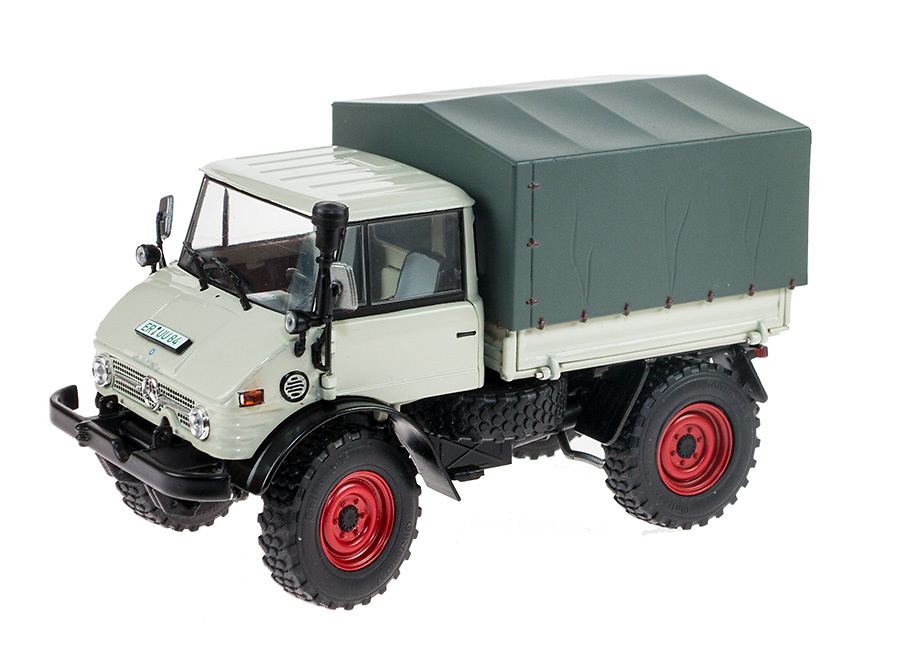 Lkw Unimog 406 (U84) Ganzstahl-Fahrerhaus (1971 - 1989) Weise Toys 1/32 