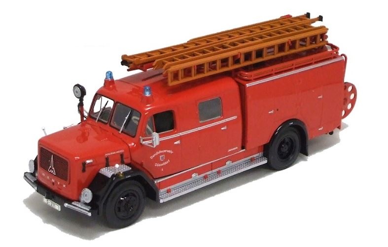 Magirus-Deutz 150D 10 LF Feuerwehr Duesseldorf Minichamps Masstab 1/43 