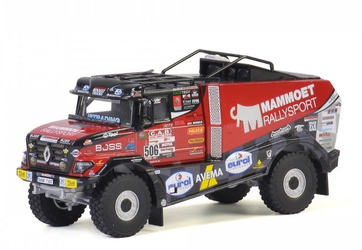 Mammoet Rallysport Sherpa Dakar 2019 truck Wsi Models 410239 escala 1/50 