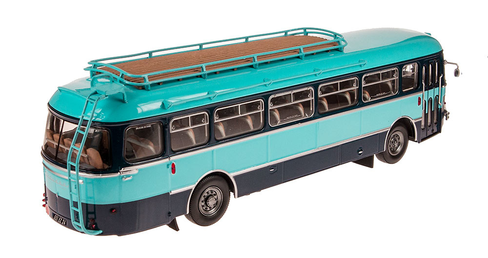 Miniatura Autobus Saviem SC1 1964 Service Scolaire Norev 521011 escala 1/43 