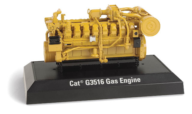 Motor Generador a Gas Caterpillar CAT G3516, Norscot 55238 Masstab 1/25 