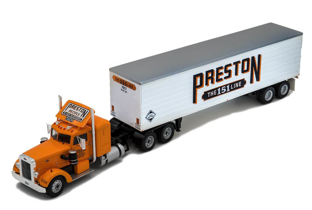 Peterbilt 350 Preston People Ixo Models TTR003 escala 1/43 