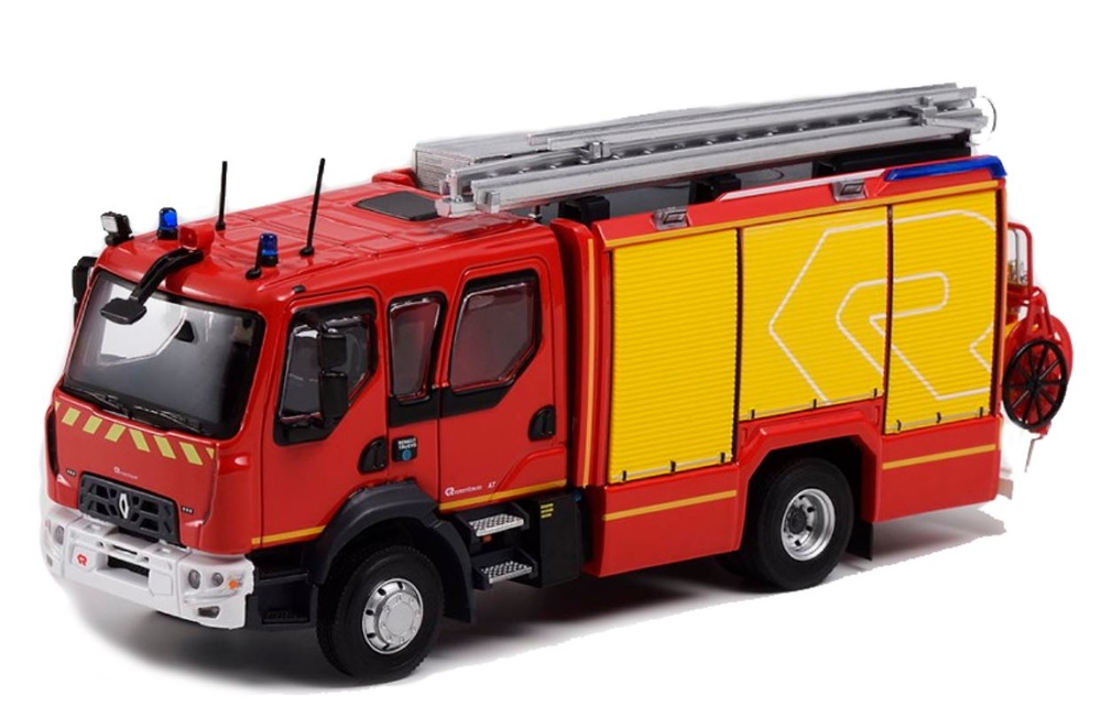 Renault D15 FPT Rosenbauer Feuerwehr Eligor 115518 Masstab 1/43 