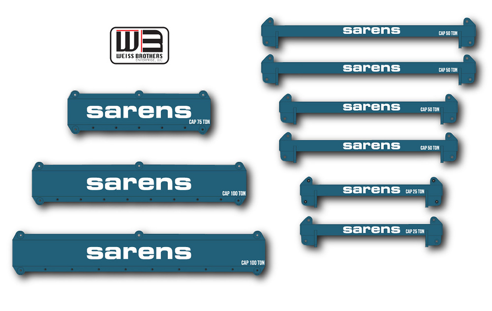 Sarens spreader bar set 20-1030 